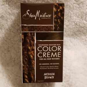 Shea Moisture Color Creme Hair Dye Medium Brown